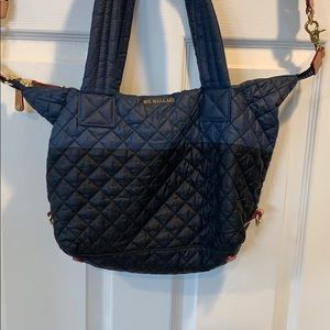 MZ Wallace Sutton medium size navy